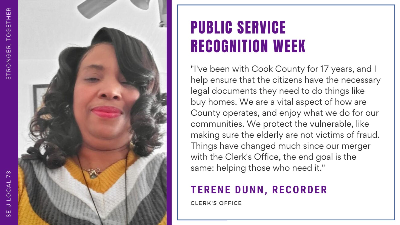 Public Service Recognition Week Seiu Local 73 6598