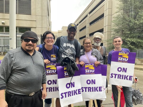 Political Support Grows for Cook County Workers on Strike – SEIU Local 73